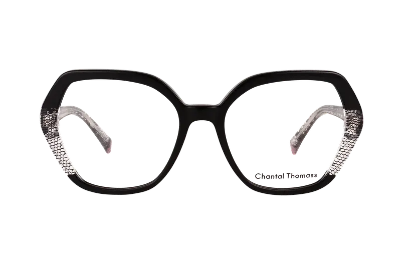 Chantal Thomass CT14242 coloris C01, lunettes de vue, vue de face