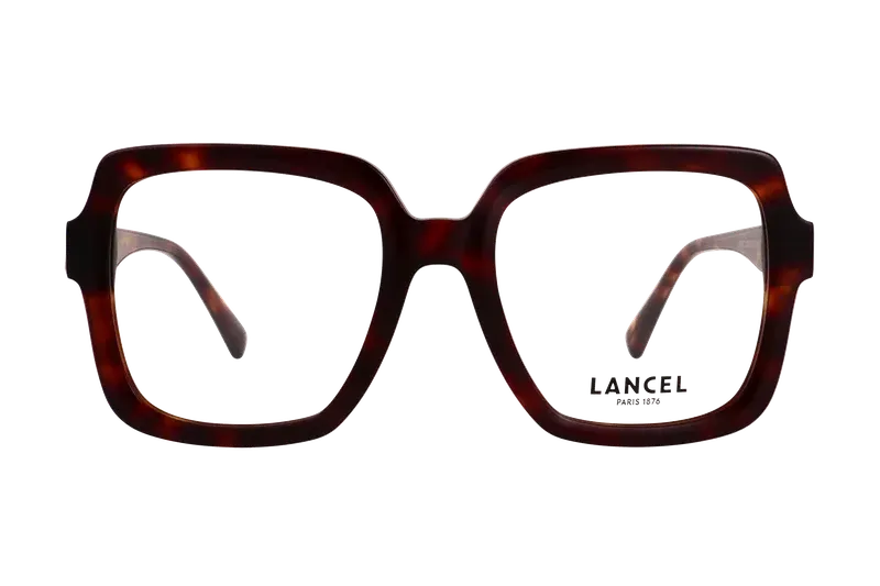 Lancel LA90087 coloris C02, lunettes de vue, vue de face