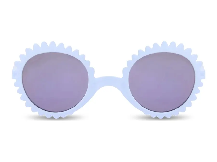 Ki et La Fleur, lunettes de soleil coloris iris, vue de face